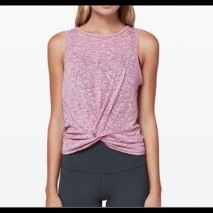 Lululemon front knot tank